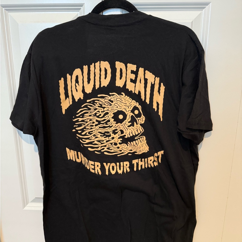Black Short Sleeve Tees with Graphic Designs